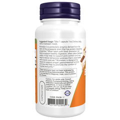 NOW Foods Bromelain 500 mg - 60 Veg Capsules NOW Foods Bromelain 500 mg - 60 Veg Capsules