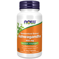 NOW Foods Ashwagandha 450 mg - 90 Veg Capsules NOW Foods Ashwagandha 450 mg - 90 Veg Capsules