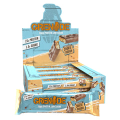 Grenade Chocolate Chip Cookie Dough Protein Bar - 12 x 60g Bars