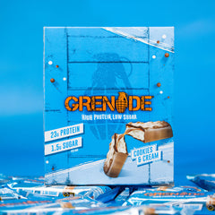 Grenade Cookies & Cream Protein Bar - 12 x 60g Bars