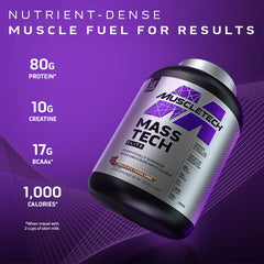 MuscleTech Mass-Tech Elite Chocolate Fudge Cake - 3.18kg MuscleTech Mass-Tech Elite Chocolate Fudge Cake - 3.18kg
