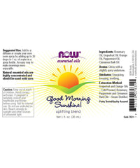 NOW Essential Oils Good Morning Sunshine! Essential Oil - 30ml NOW Essential Oils Good Morning Sunshine! Essential Oil - 30ml