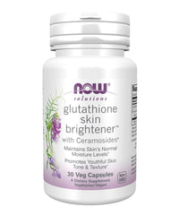 NOW Solutions Glutathione Skin Brightener with Ceramosides® - 30 Veg Capsules NOW Solutions Glutathione Skin Brightener with Ceramosides® - 30 Veg Capsules
