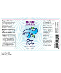 NOW Essential Oils Clear the Air Oil Blend - 30ml NOW Essential Oils Clear the Air Oil Blend - 30ml