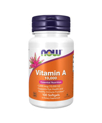 NOW Foods Vitamin A 10 000iu - 100 Softgels NOW Foods Vitamin A 10 000iu - 100 Softgels