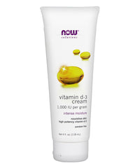 NOW Solutions Vitamin D-3 Cream - 118ml NOW Solutions Vitamin D-3 Cream - 118ml