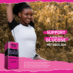 Ripped Femme Gluco Support - 60 Veg Capsules Ripped Femme Gluco Support - 60 Veg Capsules