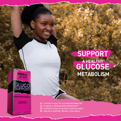 Ripped Femme Gluco Support - 60 Veg Capsules