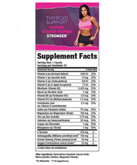 Ripped Femme Thyroid Support - 60 Veg Capsules Ripped Femme Thyroid Support - 60 Veg Capsules