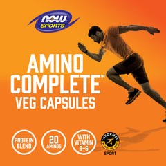 NOW Sports Amino Complete - 120 Veg Capsules