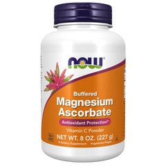 NOW Foods Magnesium Ascorbate Powder - 227g (8 oz.)