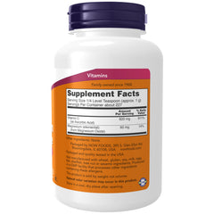 NOW Foods Magnesium Ascorbate Powder - 227g (8 oz.)