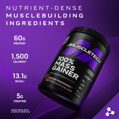 MuscleTech 100% Mass Gainer