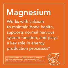 NOW Foods Magnesium Citrate 200mg - 100 Tablets