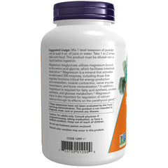 NOW Foods Magnesium Bisglycinate Powder - 227g
