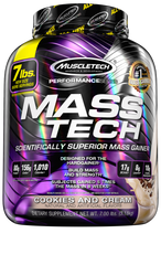 MuscleTech Mass-Tech Performance Series - 3.18kg - Cookies & Cream