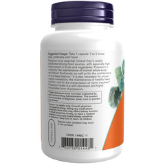 NOW Foods Potassium Citrate 99 mg - 180 Veg Capsules