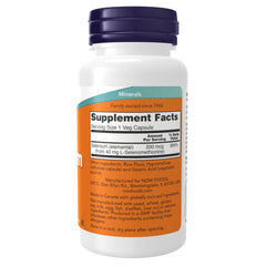 NOW Foods Selenium 200 mcg - 90 Veg Capsules
