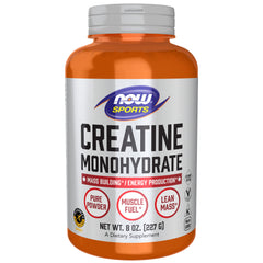 NOW Sports Creatine Monohydrate Powder - 227g