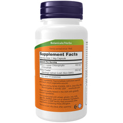 NOW Foods Chlorophyll 100 mg - 90 Veg Capsules