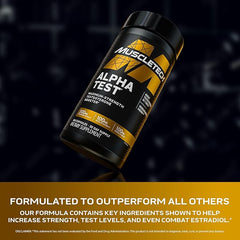 MuscleTech Alpha Test 100mg - 120 Capsules
