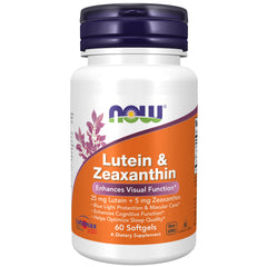 NOW Foods Lutein & Zeaxanthin - 60 Softgels