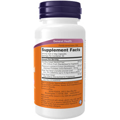 NOW Foods Resveratrol 50 mg - 60 Veg Capsules