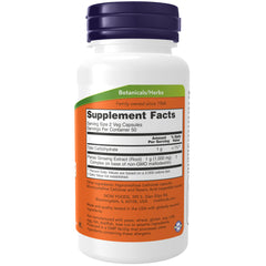 NOW Foods Panax Ginseng Extract - 100 Veg Capsules