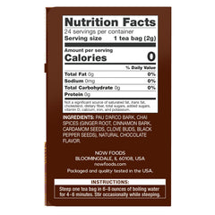 NOW Foods Pau D'Arco Tea - 24 Tea Bags