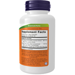 NOW Foods DGL with Aloe Vera - 100 Veg Capsules