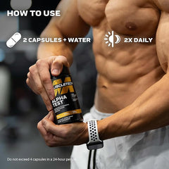 MuscleTech Alpha Test 100mg - 120 Capsules