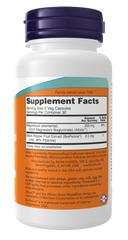 NOW Foods Magnesium Glycinate with BioPerine - 60 Veg Capsules