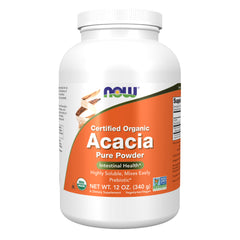 NOW Foods Acacia Organic Powder -340g (12 oz.)