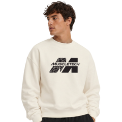 MuscleTech Premium Unisex Sweater - White