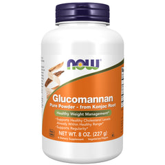 NOW Foods Glucomannan Pure Powder - 227g (8 oz.)