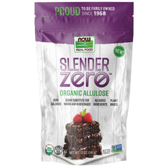 NOW Real Food Slender Zero™ Allulose, Organic Powder - 340g/12 oz.