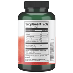 Swanson Pumpkin Seed Oil 1,000 mg - 100 Softgels