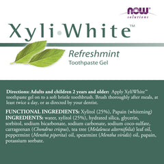 NOW Solutions Xyliwhite Refreshmint Toothpaste Gel - 181g