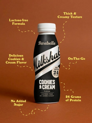 Barebells Protein Milkshake Cookies & Cream 330ml (8 pack)