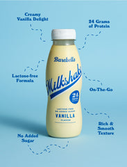 Barebells Protein Milkshake Vanilla 330ml (8 pack)