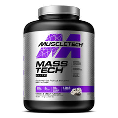 MuscleTech Mass-Tech Elite Cookies and Cream - 3.18kg