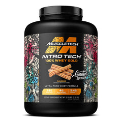 MuscleTech Nitro-Tech 100% Whey Gold 5lbs - Churros