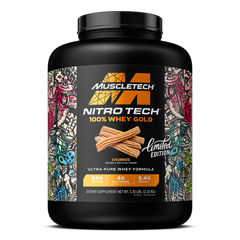 MuscleTech Nitro-Tech 100% Whey Gold 5lbs - Churros
