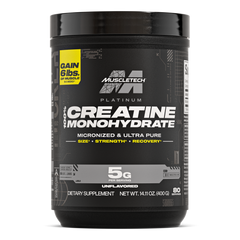 MuscleTech Platinum 100% Creatine Monohydrate Powder Unflavoured - 400g
