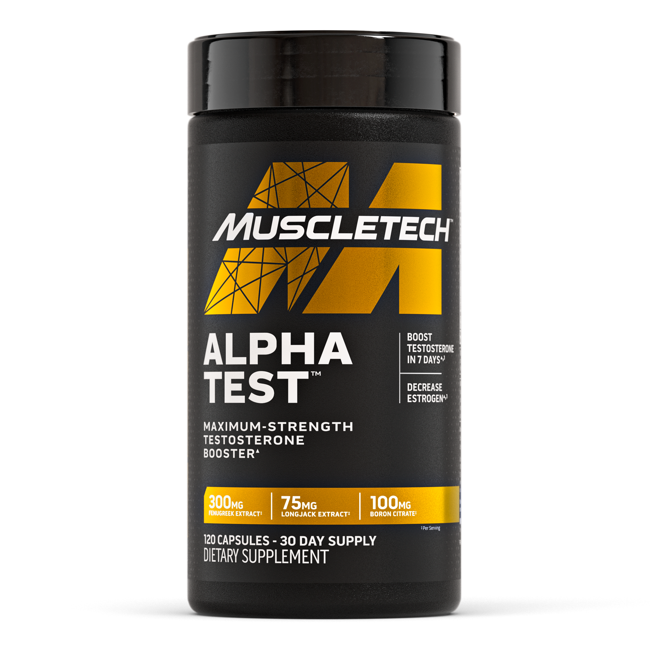 Usa Muscletech MuscleTech Alpha Test 100mg - 120 Capsules – DS International ZA
