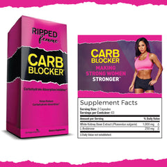 Ripped Femme Carb Blocker - 120 Veg Capsules