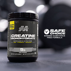 MuscleTech Platinum 100% Creatine Monohydrate Powder Unflavoured - 400g