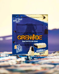 Grenade Oreo White Protein Bar - 12 x 60g Bars