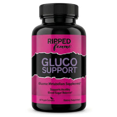 Ripped Femme Gluco Support - 60 Veg Capsules