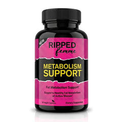 Ripped Femme Metabolism Support - 60 Veg Capsules
